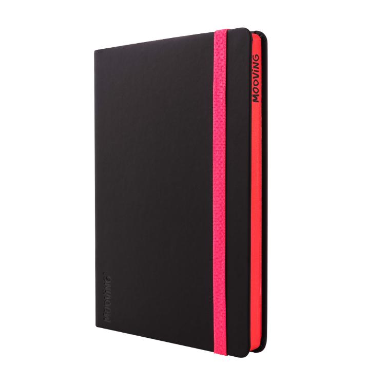 Cuaderno Tapa Dura Mooving Notes A5 Bullet Punteado Negro Art.1250132