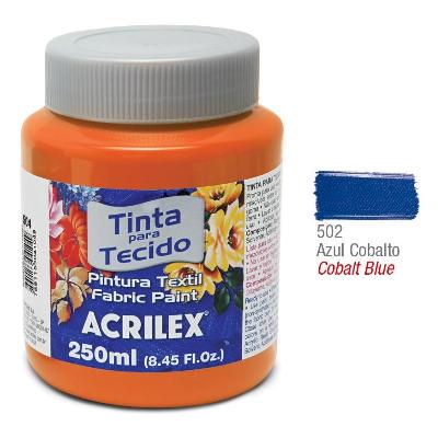 Pintura Para Tela Acrilex 250Ml. Azul Cobalto