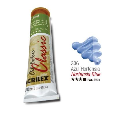 Pintura Acrilex Oleos 306 Azul Hortensia