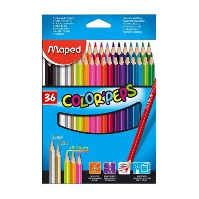 Lapices De Colores Maped Color Pep´s X 36 Largos