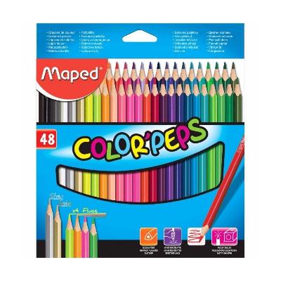 Lapices De Colores Maped Color Pep´s X 48 Largos