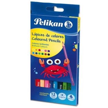 Lapices De Colores Pelikan X 12 Largos
