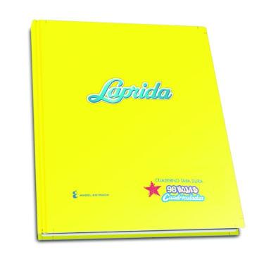 Cuaderno Tapa Dura Laprida Tradicional 98 Hojas.cuadriculado