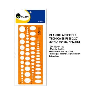 Plantilla Pizzini Elipses 2 5807