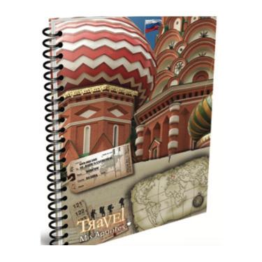 Cuaderno Espiral Mis Apuntes Travel 16x21cm 80 Hojas Rayas