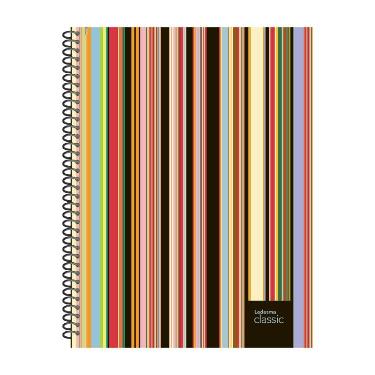 Cuaderno Espiral Ledesma Classic Multicolor 22x29cm 84 Hojas Rayas