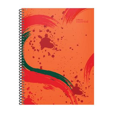 Cuaderno Espiral Essential 2 22x29cm 84 Hojas Rayado Rojo