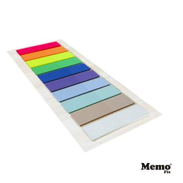 Señalador Banderita Memo Fix X 10 Colores Neon Y pastel 150