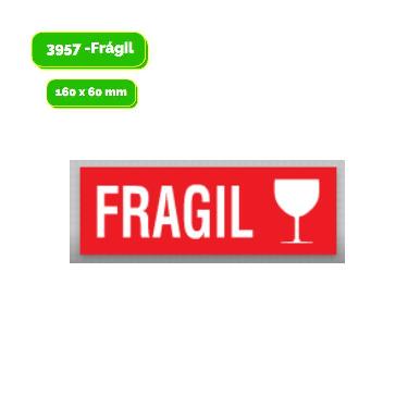 Etiqueta Pegasola 3957 Fragil