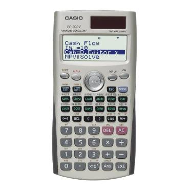 Calculadora Casio FC 200 Financiera