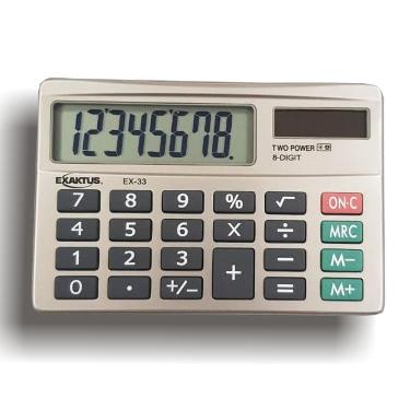 Calculadora Exaktus Ex 33