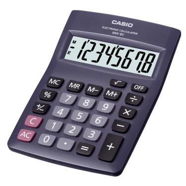 Calculadora Casio MW 8 Negro Art.108-I 053-00108