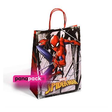 Bolsa Para Regalo Romi Licencia Spider-man Nigth 22X10X30