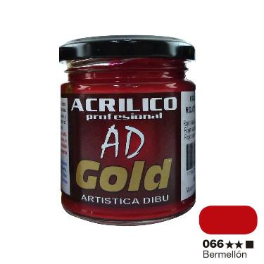 Pintura Acrilica Ad Gold G1 Bermellon 180 Ml