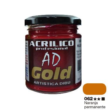 Pintura Acrilica Ad Gold G1 Narnaja Permanente 180 Ml