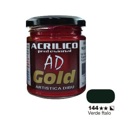 Pintura Acrilica Ad Gold G1 Verde Ftalo 180 Ml
