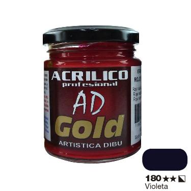Pintura Acrilica Ad Gold G2 Violeta 180 Ml