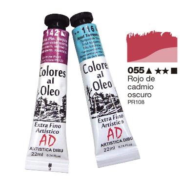 Pintura Oleo Ad Rojo De Cadmio Oscuro 60Ml G2