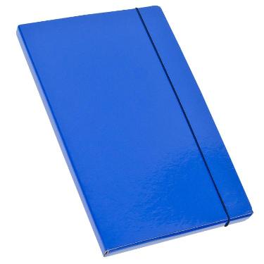 Caja De Archivos Util-of Con Elastico Kraft Color N°2 Azul