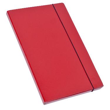 Caja De Archivos Util-of Con Elastico Kraft Color N°4 Roja