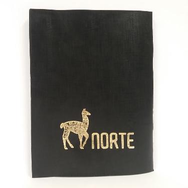Cuaderno Con Indice Tapa De Hule Norte 90 Hojas