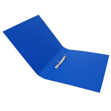 Carpeta 2 anillos Util-of A4 40 Mm Azul Forrada Plastica