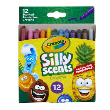 Crayones Crayola Con Aromas X 12 Retractiles Silly Scents
