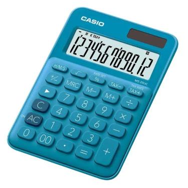 Calculadora Casio Ms-20Uc Azul