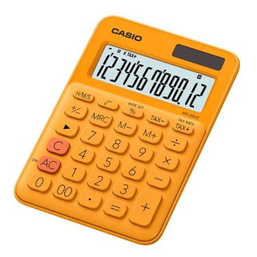 Calculadora Casio Ms-20Uc Naranja