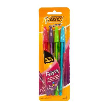 Boligrafo Bic Blister X 4 Shimmers-fashion Color