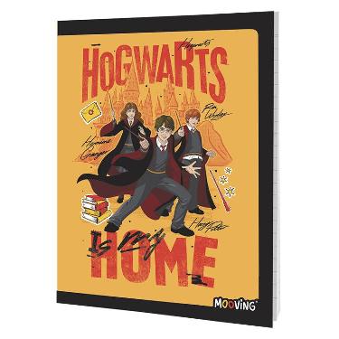 Cuaderno Tapa Flexible Mooving 48 Hojas Harry Potter