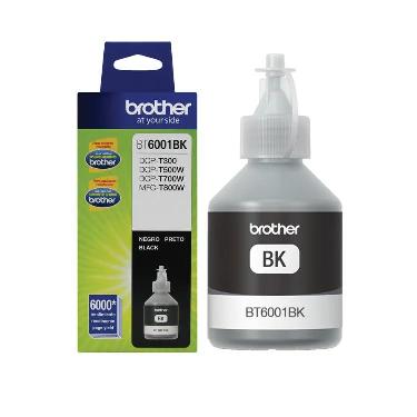 Tinta Brother 6001 Negro 108Ml Dcp-t300-dcp-t500W-dcp-t700W-mfc-t800W