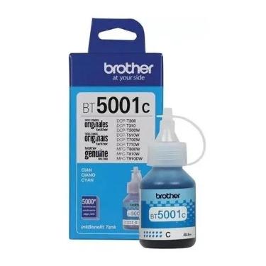 Tinta Brother 5001 Cyan 42Ml Dcp-t300-dcp-t500W-dcp-t700W-mfc-t800W (art.bt5001C)