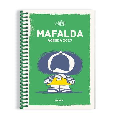 Agenda Granica 2023 Mafalda Para La Mujer Anillada Verde