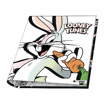 Carpeta 3 Anillos Mooving 2024 Looney Tunes Art.1001231