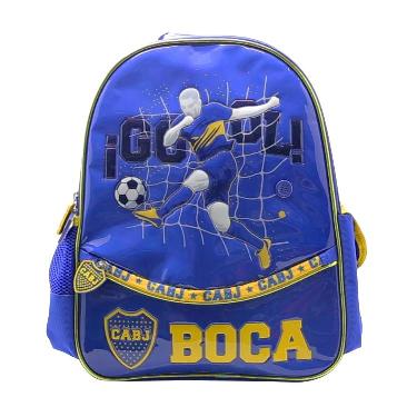 Mochila Cresko 2023 Boca Junior Gol Fútbol Con Sonido  16" Art.B0178
