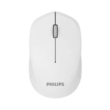 Mouse Philips M344 Wireless USB Blanco Art.SPK7344W