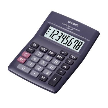 Calculadora Casio MW 5V Negro Art.053-00105