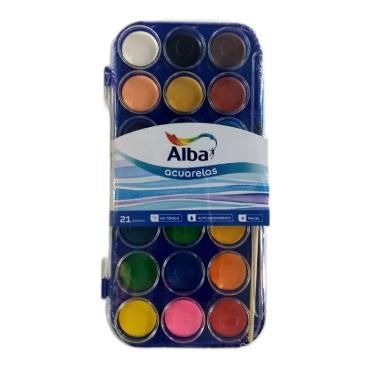 Acuarela Alba x 21 Colores Art.8735-999-021