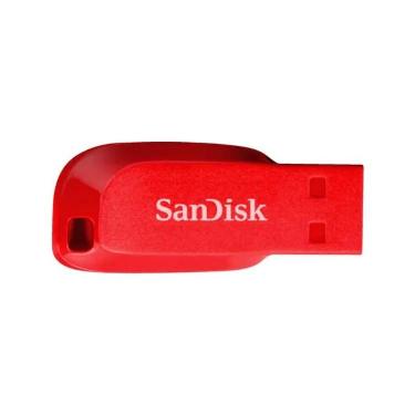 Pendrive Sandisk 32GB Cruzer Blade Rojo Art.SDCZ50-032G-G35R