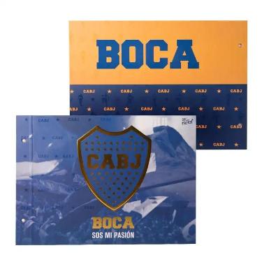 Carpeta Con Cordon N°5 PPR 2024 Boca Art.L4CN5BOC