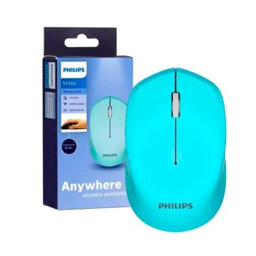 Mouse Philips M344 Wireless USB Celeste Art.SPK7344E.