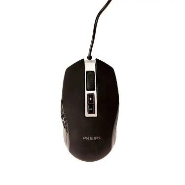 Mouse Philips G212 Gaming USB 500-2800DPI 8KEYS RGB Negro ART.SPK9212