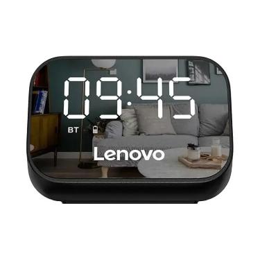 Parlante Lenovo TS13 Reloj Despertador Negro Art.02572