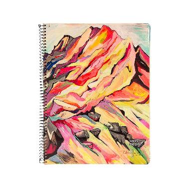 Cuaderno Con Espiral Ledesma Design Nat Ctalina Guerrico Tapa semi Rgida 22 x 29 cm 80 Hojas Rayado Art.106193